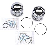 WARN 9790 Standard Manual Locking Hub with 19 Splines, 1 Pair | Reliable, 4 Wheel Drive Engagement, Durable, Off‑Road Performance