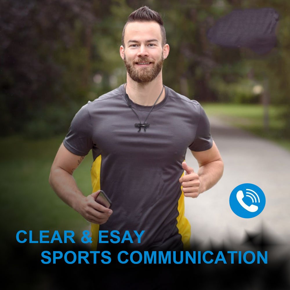 KUUFER Wireless Headphones, Bluetooth Earbuds with Magnetic Connection,6 Hours Play Time,Sport Headset with Mic,works with iPhone, iPad, Samsung, Nexus, HTC and More (Black)