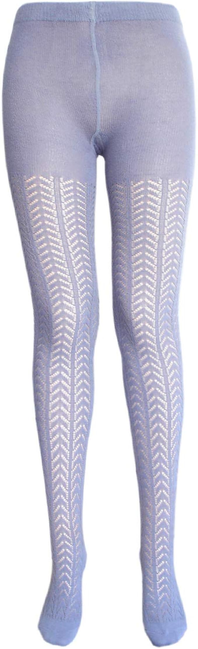 Ladies patterened cotton tights size 816 (1 pair grey) Amazon.co.uk