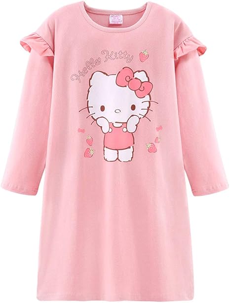 Amazon Co Jp 幼児 女の子 キッズ パジャマ ハローキティ 人気キャラクター コットン 寝間着 160cm 913 674 2 ホーム キッチン