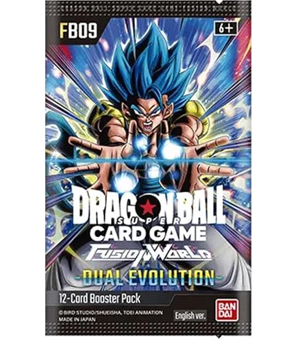 DUAL EVOLUTION FB09 新品未開封　29パック Bandai Dragon Ball Super Card Game Fusion World Booster Pack, DUAL
