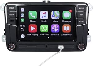 Amzparts RCD330 Carplay MIB Car Radio fit for Golf 5 6 Jetta MK5 MK6 Tiguan CC Polo Passat 6RD 035 187B