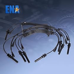 ENA Spark Plug Wire Set Compatible with Dodge