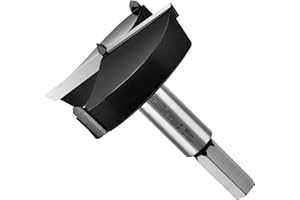 80mm | 3-1/8inch Carbide Forstner bit, 2.0mm Thickness of YG8 Carbide, Woodworking Hinge Cutter Tool Kits for Wood, Plywood and Plastic by CENYB