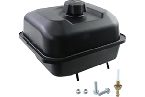 WOTIAN General Gas Fuel Tank Compatible with GX270 GX340 GX390 Harbor Freight Predator 420cc HDPE Never Rust Anti-vibration Oil Tanks Boat Engine Replacement Parts 17510-ZE3-030ZA