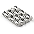 Mini Round Disc Magnets 5x1mm - Magnetic Fastener Craft DIY Tool Miniature Scrapbook Holder Small Disk Magnet N50 (100 Pack)