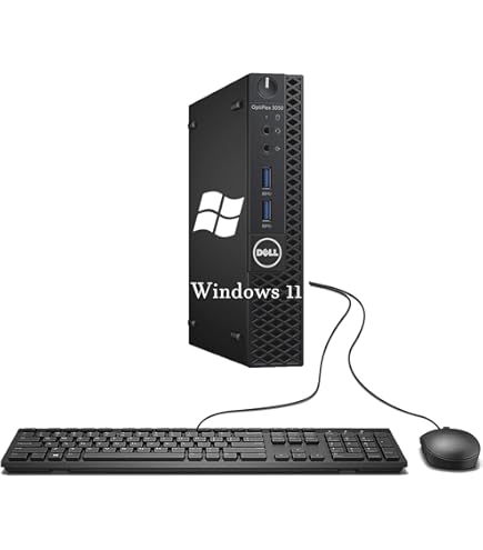 i3-7100 DELL3050 デスクトップPC SSD 256GB Amazon.com: Dell Optiplex 3050 Mini Desktop Computer PC, Intel