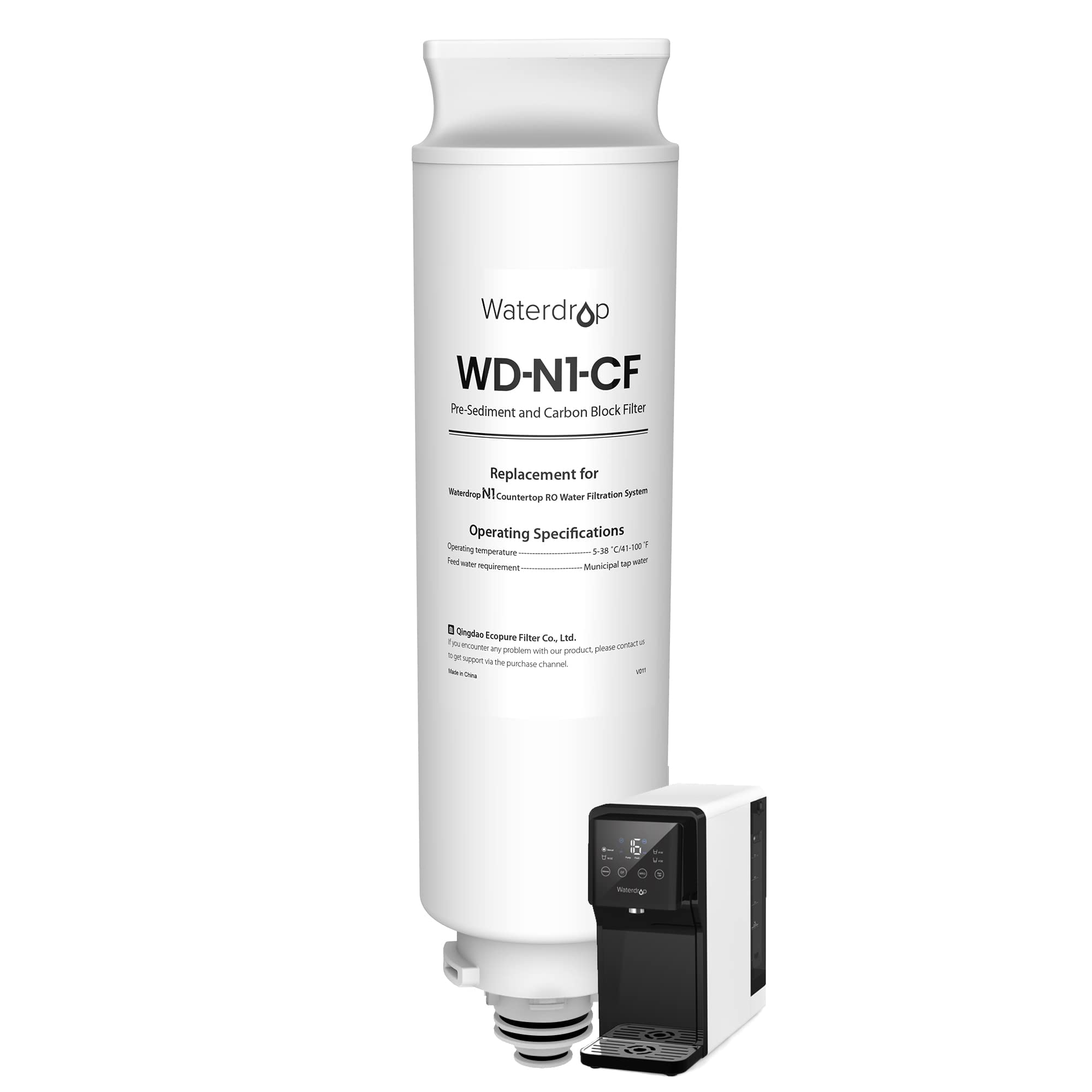 Mua Waterdrop WDN1CF Water Filter, Replacement for N1 Countertop