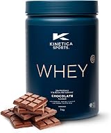 Kinetica Whey Protein Powder Chocolate 1 Kg 23g Protein 5.5g BCAA