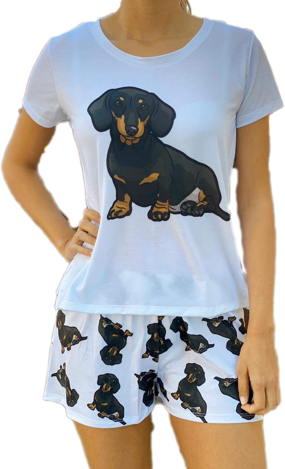 dachshund pj set