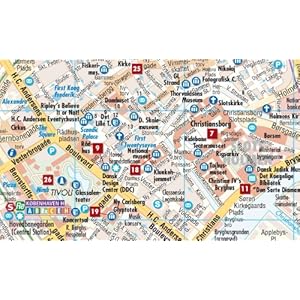 Laminated Kopenhagen Map by Borch (English Edition)