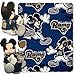 The Northwest Company NFL Los Angeles Rams Character Hugger Pillow & Fleece Throw Blanket Set, 40