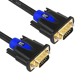 SHD VGA Cable, VGA to VGA HD15 Monitor Cable for PC