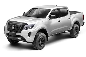 Husky Liners Aeroskin Hood Protector | Fits 2022-2026 Nissan Frontier | Low Profile Deflector/Bug Shield - 1 pc., Smoke | 2842195