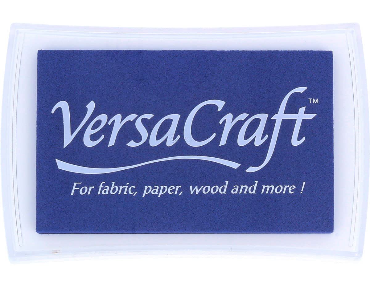 Tsukineko Versacraft Ink Pad, Ultramarine Blue