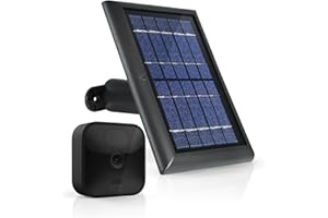 Wasserstein Outdoor Solar Panel with Internal Battery for Blink Outdoor and XT2/XT Cameras (Single)