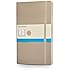 Moleskine Classic Colored Notebook, Large, Dotted, Khaki Beige, Soft Cover (5 x 8.25)