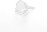 Addis Plastic 8 cm Funnel Transparent Small - Food Safe UK Made view 5