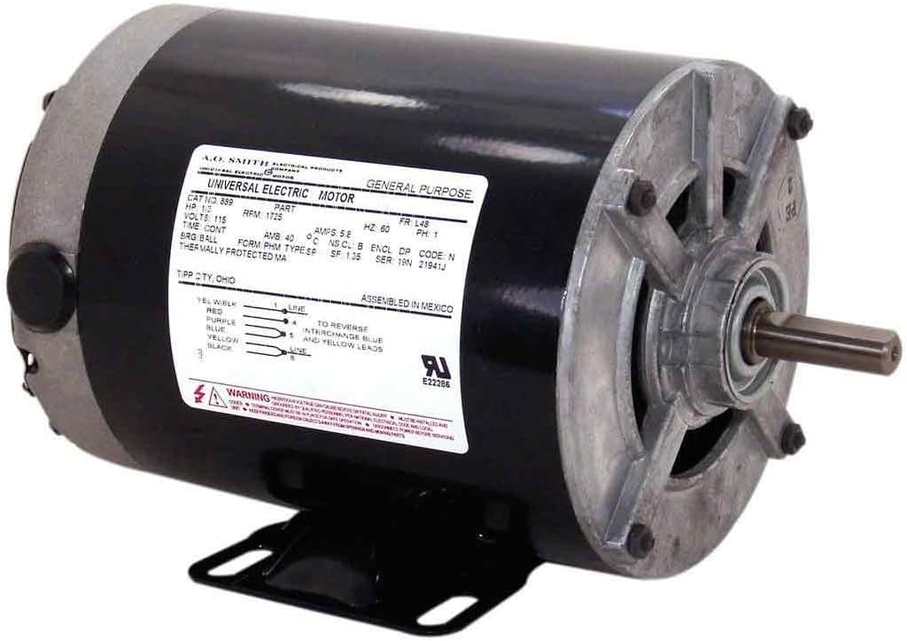 Century AO Smith OS2031L Split Phase Rigid, 56Z Frame, 1/4-HP, 1725-RPM