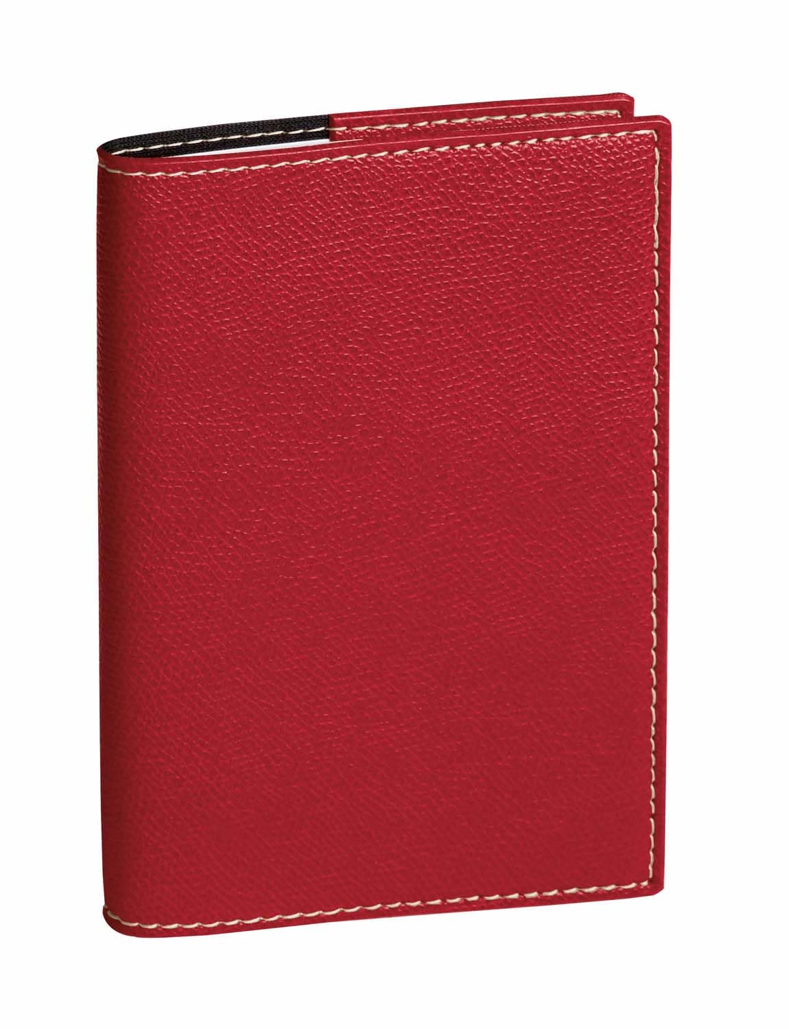 Quo Vadis - Agenda - 2025 - Hiking - Weekly Planner - French - Club - Red - 13 Months from December to December - 9 x 12.5 cm - Clairefontaine White Paper - Made in France