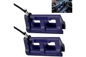 BERPSE 4" Outboard Motor Steering Lock/Hydraulic Steering Lock for Outboard Bass Boat Accessories, Transom Savers fit Outboard Motor Trailering/Transport - Prevent Swinging of Engine in Trailering (Blue)