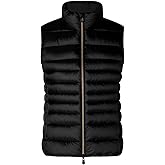 SAVE THE DUCK Women's Lynn Puffer Vest, Animal-Free Down Insulated Padded Water-Repellent Quilted Casual Winter Outdoor Vest
