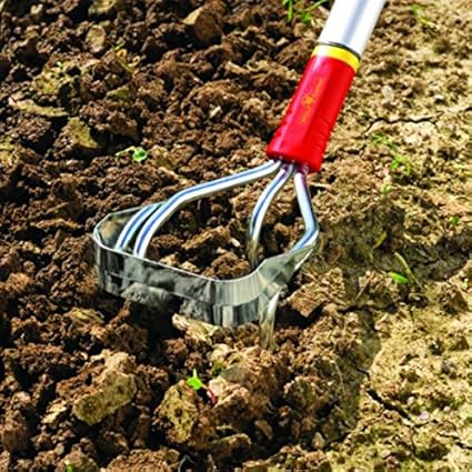 Wolf-Garten Multi Star Culti-Weeder without Handle (Silver, Weeder IE-M)