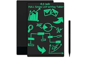 Amoretti Sonnet LCD Writing Tablet, 9.5in Erasable Reusable Electronic Drawing Pads, Electronic scratchpad for Kids and Adults, to-Do List Table with Magnetic.