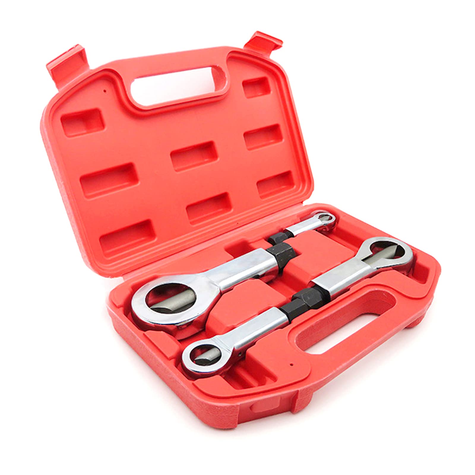 Nut Splitter Cracker, Metal Rusty Nut Separator, Heavy Duty Nut Breaker Tool, Manual Pressure Nut Remover Extractor Tool for Removing Broken and Damaged Nuts(#1,2,3,4)