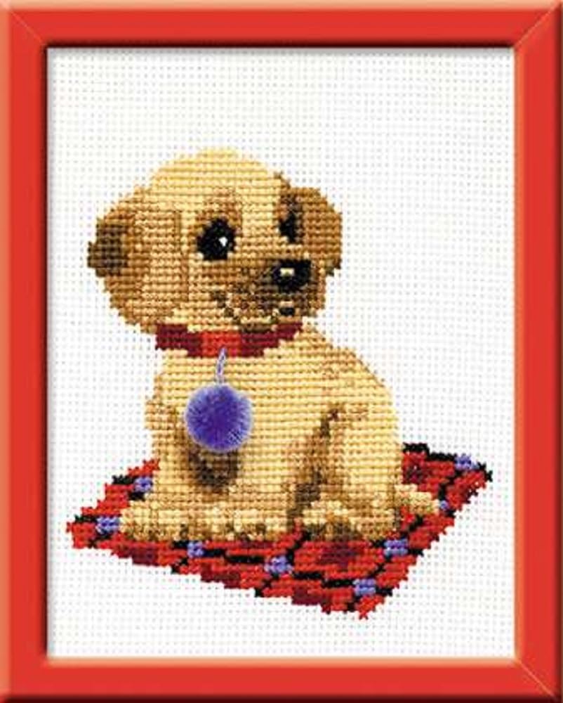 RIOLIS Cross Stitch Kit - HB-067 - Happy Bee Puppy