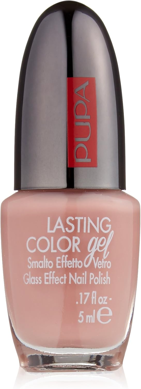 PUPA Milano Lasting Colour Gel Gloss Effect Nail Polish, Souffle Velours 5 ml