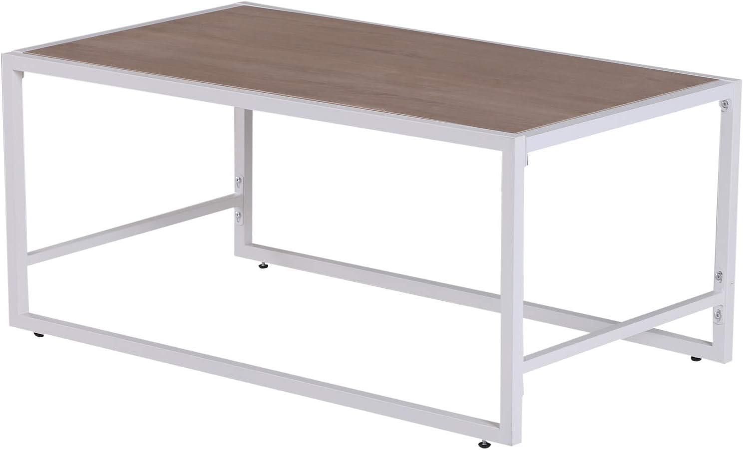 HOMCOM Vintage Couchtisch Beistelltisch Wohnzimmertisch Sofatisch