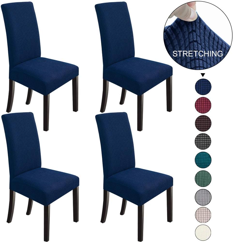 Best Dining Room Chairs Set Of 4 Dark Blue Cree Home