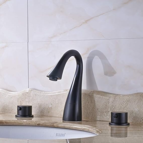 TYOLOMZ Grifería De Lavabo De Baño De Bronce Ennegrecido Grifería De