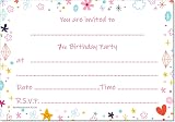 doodlecards 7th Birthday Invitations for Girls Age 7 - Pack of 20 Invites & view 4