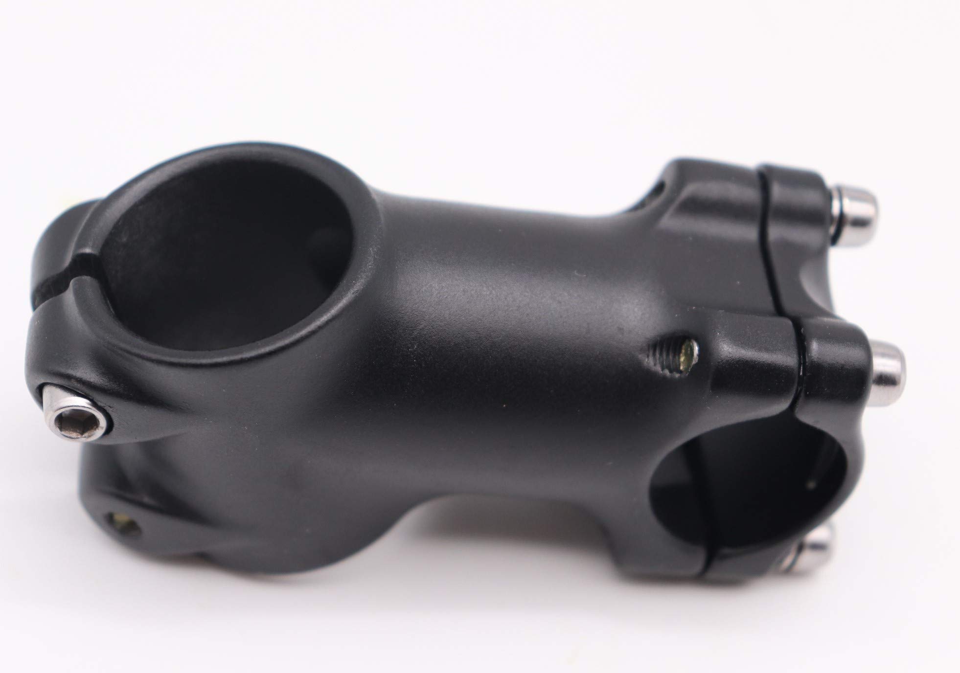 CarbonEnmy BMX Trekking Stem 25.4 mm 60 mm Length, 20 Degree Increase Ultralight 127 g CNC Aluminium Bicycle Handlebar Stem for City Bike MTB Youth Bike Black Anodized