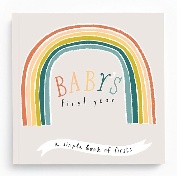 baby's first year a simple book of firsts