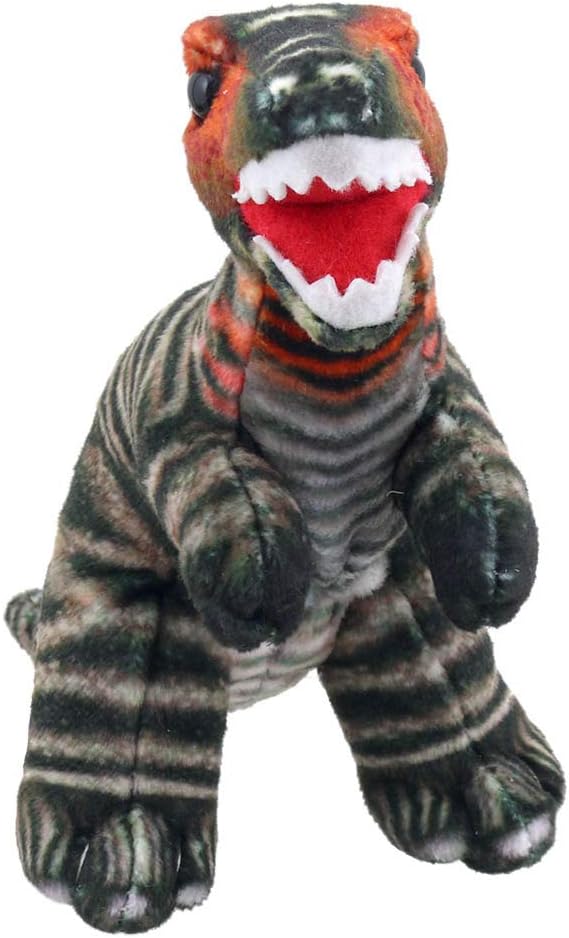 The Puppet Company - Dinosaur Finger Puppets - T-Rex (Brown), PC002240 - Image 3