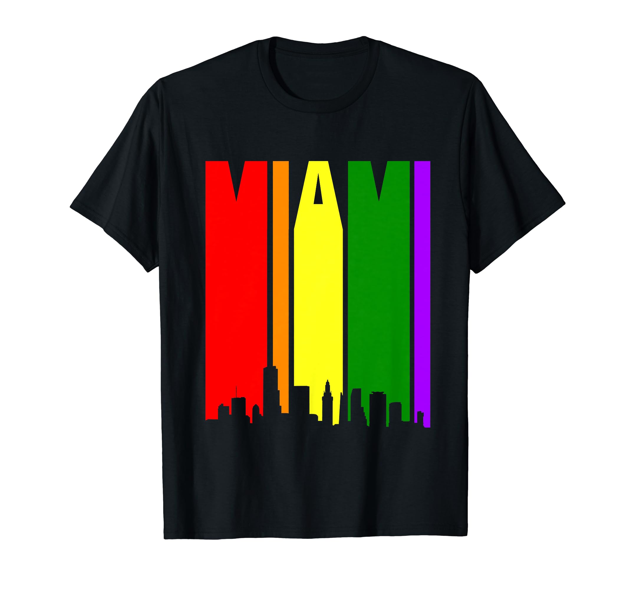 Miami Gay Pride Rainbow T-Shirt