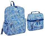 J World Campus Back to School Fashion Backpack and Lunch Bag Oz / Corey Series