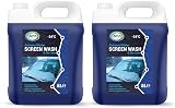 JOVS Screenwash 2 x 5L Concentrate -24°C De-Icer, All-Season, Streak-Free