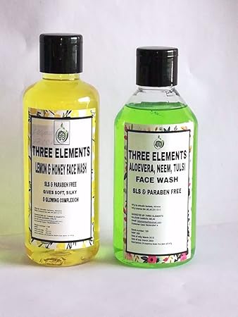 elements aloe vera face wash