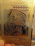 Dark Magician Yugioh Custom Metal Card Rare Limited Collection Golden Cards