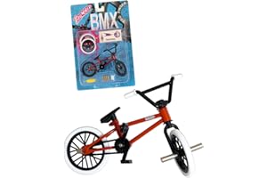 GENERIC Tailwhip Metal Finger Bike Mountain Bike Toys Functional Kids Mini Finger BMX Gift Toy Finger BMX (red)