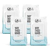 Wipe Those Hands Sanitizing Wipes - 4 Packs of 42, 168 Total Wipes - Alcohol & Fragrance-Free - Kills Germs Fast