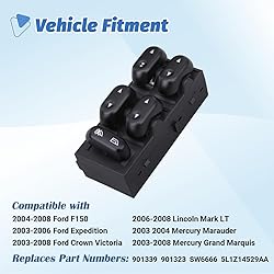AiYiGu Power Window Control Switch Master Door