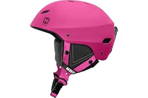 NHH Ski Helmet Snowboard Helmet - Snow Sports Helmet Goggles Compatible Removable Liner and Earpads for Men Women and Youth