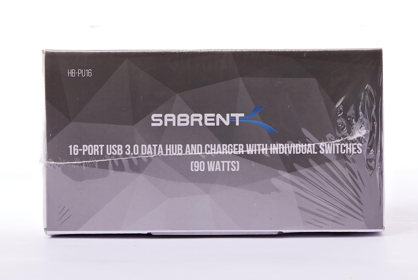 SABRENT 16-Port USB 3.0 Data Hub and Charger with Individual Power Switches, 90W High-Power Output (HB-PU16)
