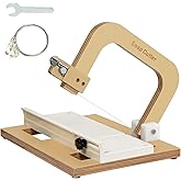 Wooden Soap Cutter, Wire Soap Cutter Adjustable Wire Cheese Slicer Planer Cutting Tool for Handmade Soap Candles Trimming Che