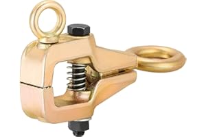 NATGAI Auto Body Repair Pull Clamp, 5 Ton 2-Way Frame Pull Clamp with Self-Tightening Grips, Top & Straight Auto Body Repair Tool for Car Vehicle Automotive Frame Straightening